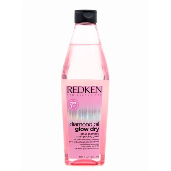 Redken Diamond Oil Glow Dry Gloss Shampoo - 10.1 oz Shampoo