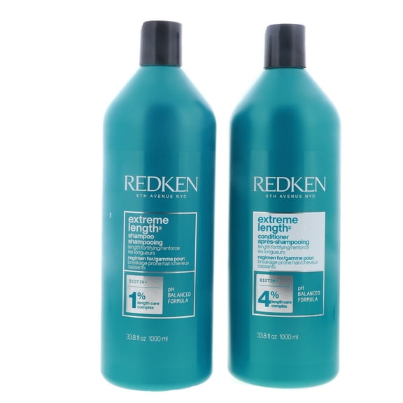 Redken Extreme Length Conditioner, 33.8 oz 1 Pc, Redken Extreme Length Shampoo, 33.8 oz 1 Pc