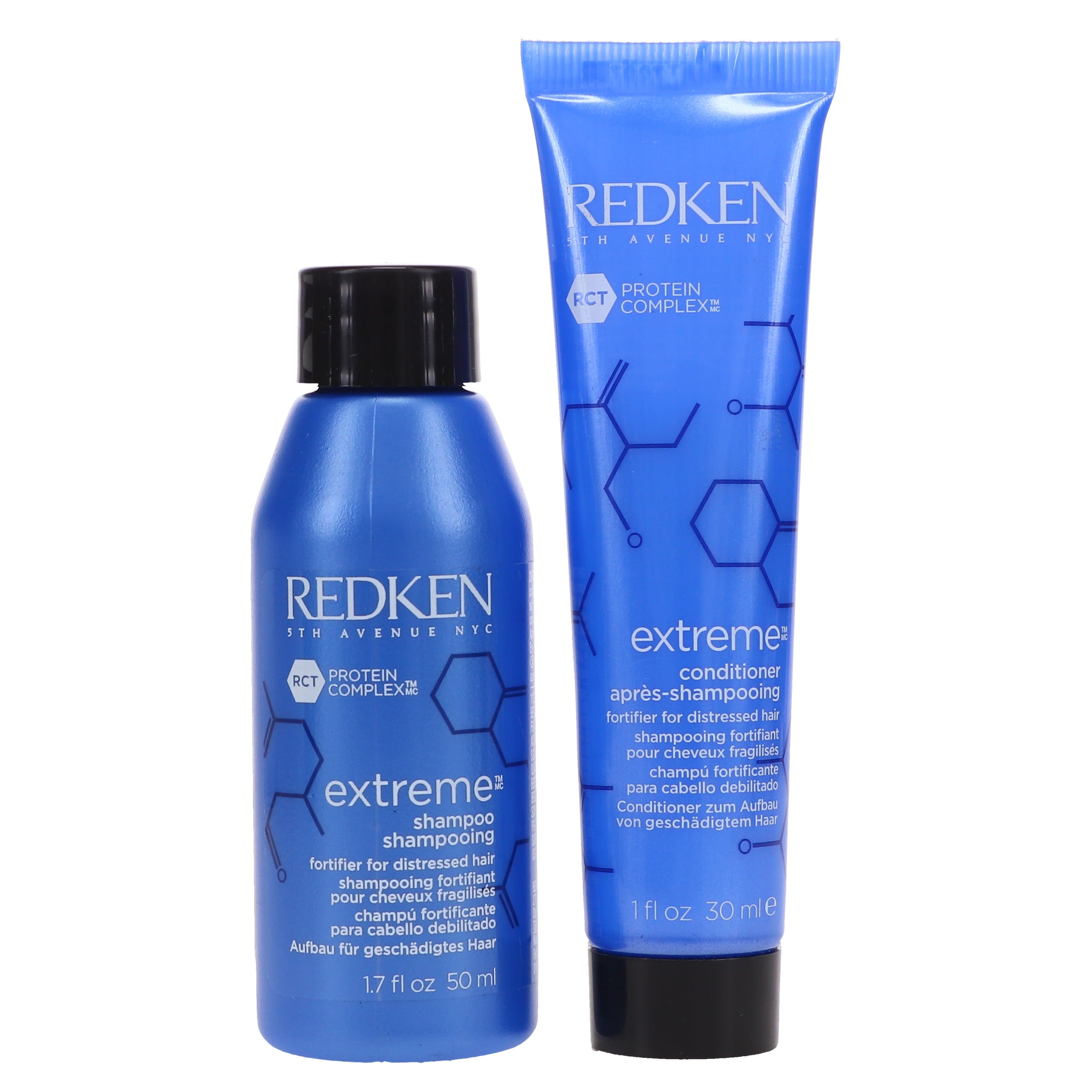 Redken Extreme Shampoo 1.7 oz & Extreme Conditioner 1.01 oz Combo