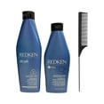 thumbnail image 1 of Redken Extreme Strengthening Shampoo 10.1 oz & Conditioner 8.5 oz Duo Set (with Free Tail Combs), 1 of 2