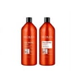 Redken Frizz Dismiss Sulfate Free Shampoo & Conditioner Liters DUO 33.8