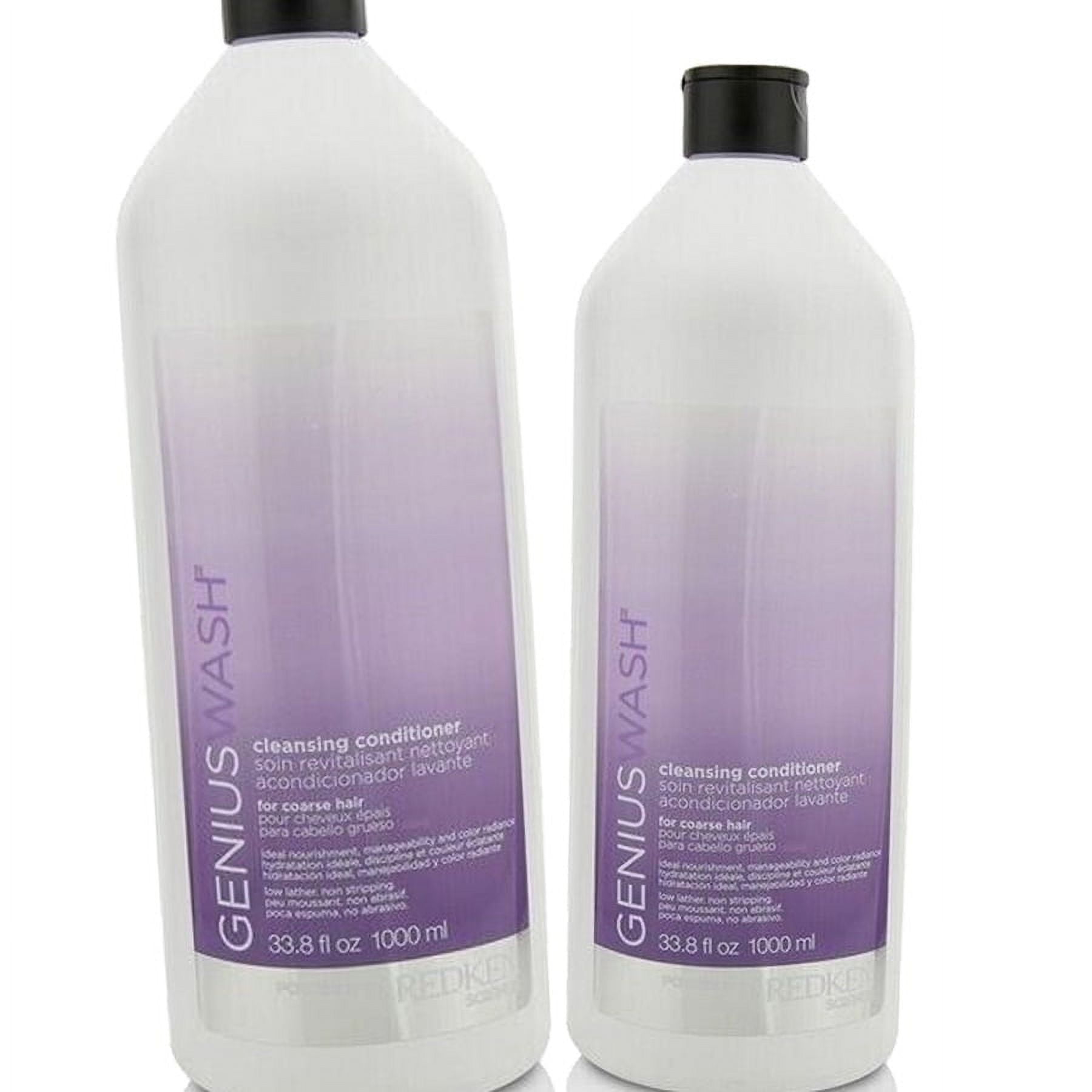 Redken Genius Wash Cleansing Conditioner for Coarse Hair 33.8 fl. oz