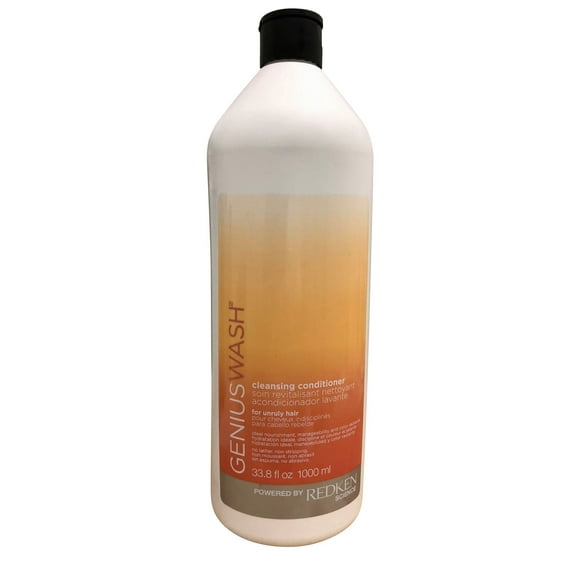 Redken Genius Wash Cleansing Conditioner Unruly 33.8 oz