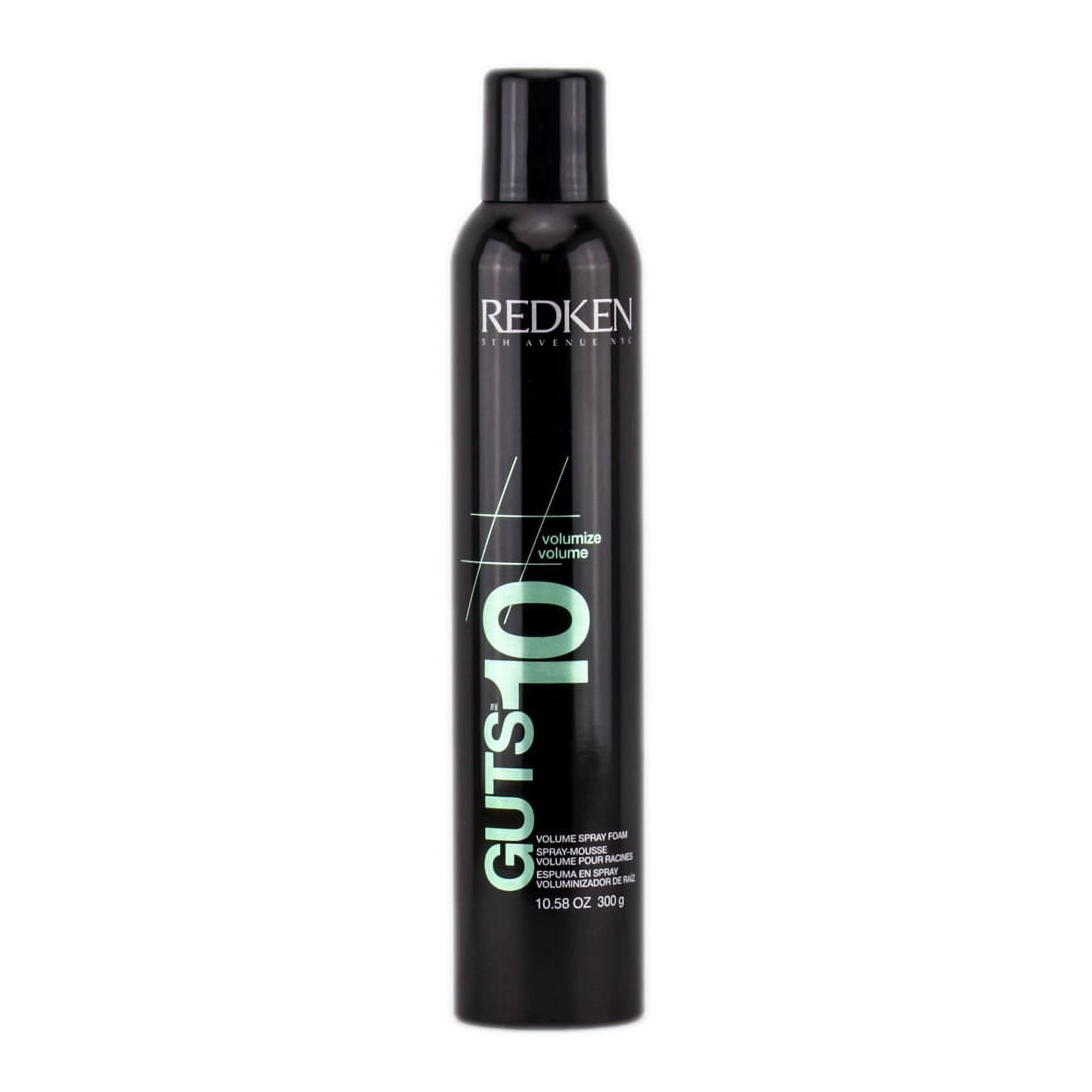 Redken Guts 10 Volumizing Hairspray Foam, 10.5 Oz