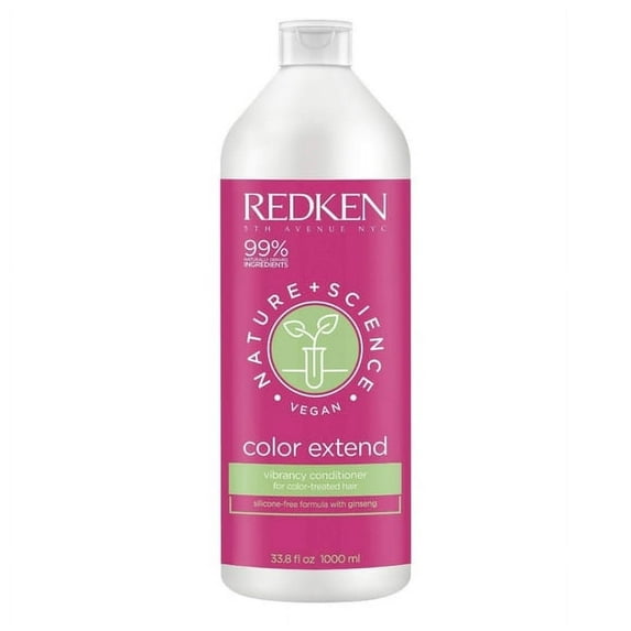 Redken Nature + Science Color Extend Vegan Conditioner - 33.8 (1 Liter)