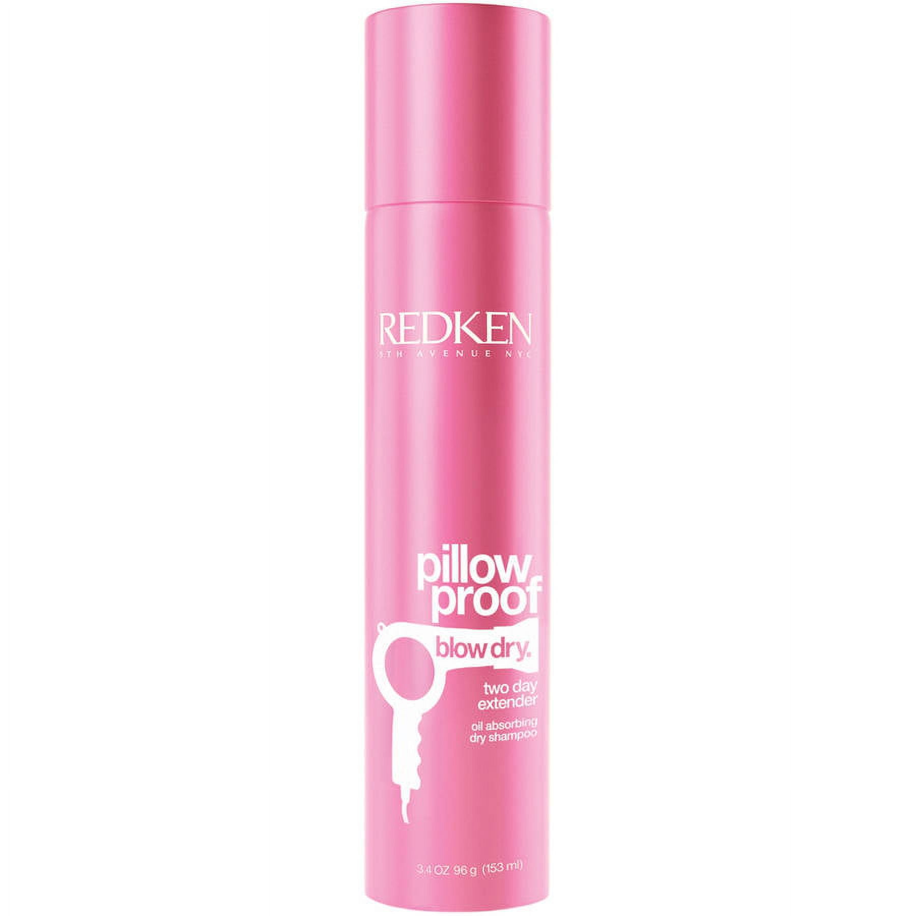 Redken Pillow Proof Blow Dry Two Day Extender Oil Absorbing Dry Shampoo, 3.4 Oz