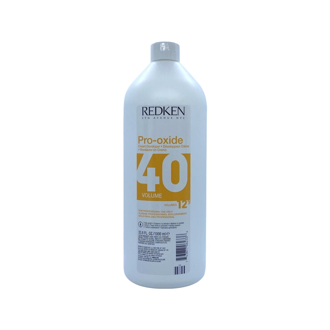Redken Pro-Oxide Cream Developer, Hair Color,40 Volume 12%, 33.8 Oz