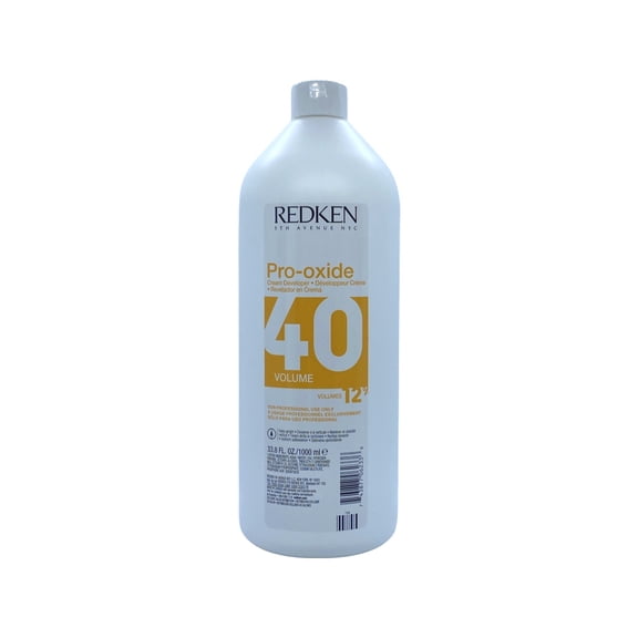 Redken Pro-Oxide Cream Developer, Hair Color,40 Volume 12%, 33.8 Oz