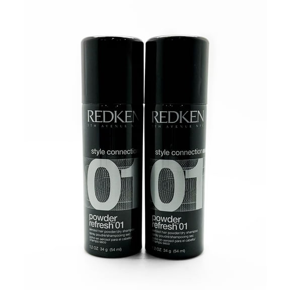 Redken Refresh 01 Aerosol Hair Powder Dry Shampoo 2 Pack 1.2 oz