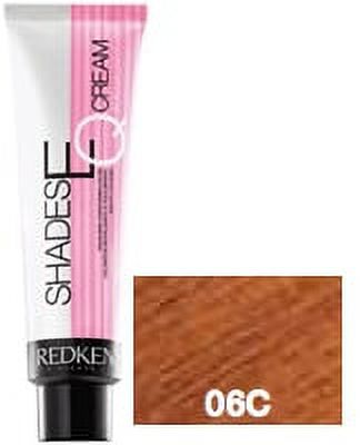 Redken Shades EQ Cream Hair Color - 06C Shiny Penny - Pack of 6 with Sleek Comb - image 1 of 1