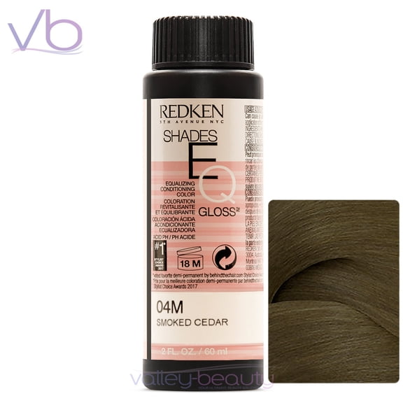 Redken Shades EQ Color Gloss 04M - Smoked Ceder , 2 oz Hair Color