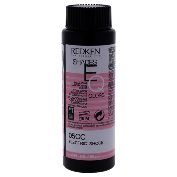 Redken Shades EQ Equalizing Conditioning Color Gloss - 05CC - Pack of 1 with Sleek Comb