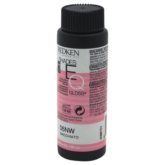 Redken Shades EQ Equalizing Conditioning Color Gloss - 05NW - Macchiato - Pack of 1 with Sleek Comb