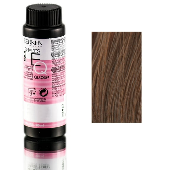 Redken Shades EQ Equalizing Conditioning Color Gloss - 07CB - Spicestone - Pack of 1 with Sleek Comb