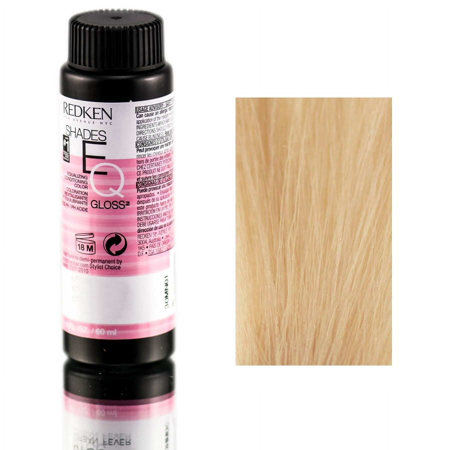 Redken Shades EQ Conditioning Hair Gloss, 09N Cafe Au Lait, 1 Pack
