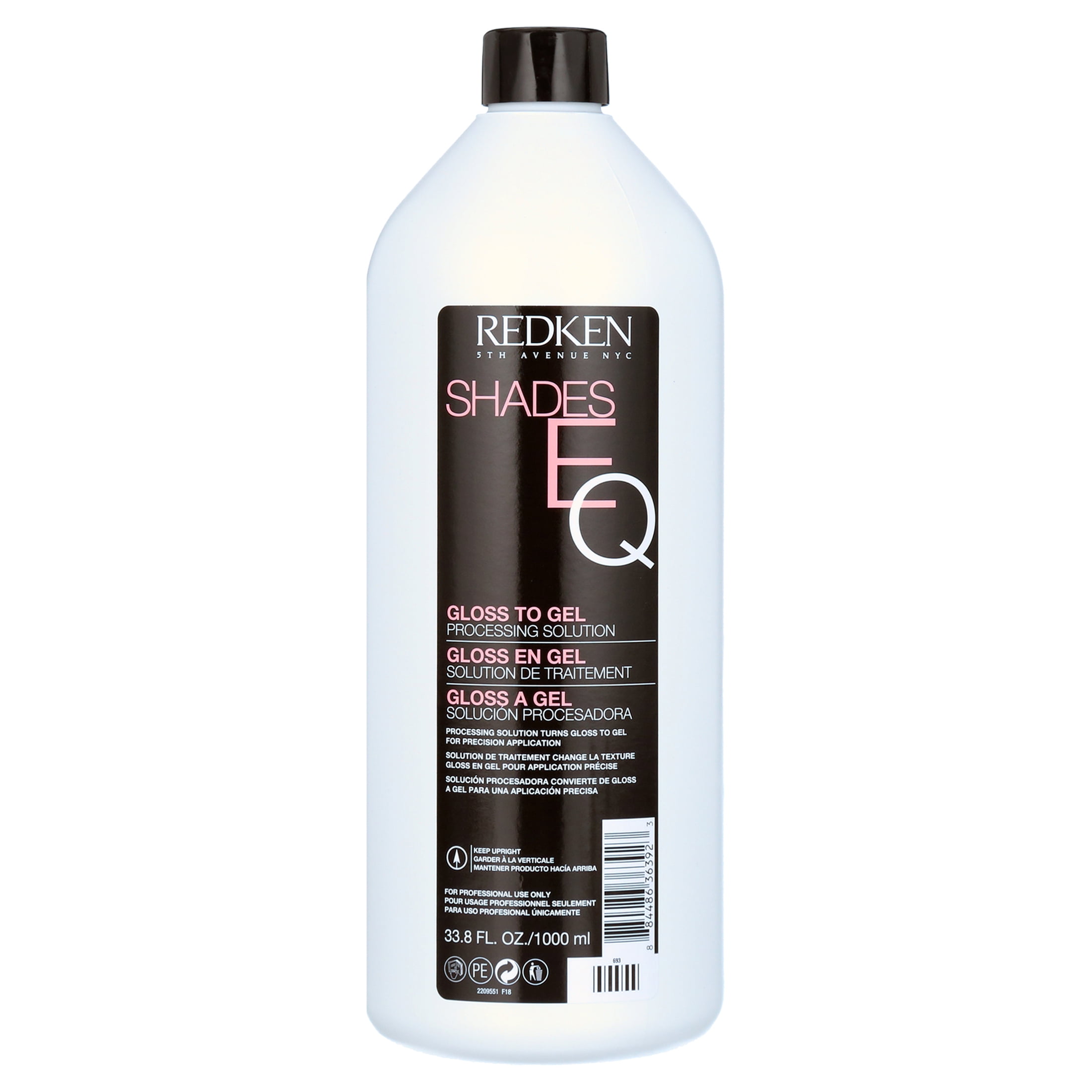 Redken Shades EQ Gloss to Gel Processing Solution Liter, Lowlights