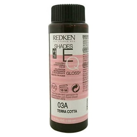 Redken Shades Eq Hair Color Gloss 03A - Terra Cotta For Women, 2 Oz