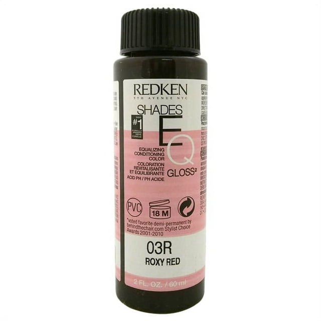 Redken Shades Eq Hair Color Gloss 03R - Roxy Red For Women, 2 Oz