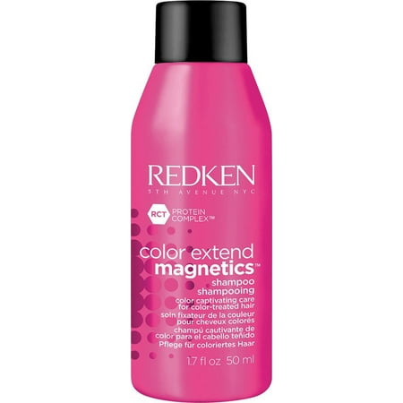 Redken Color Extend Magnetics Shampoo For Color-Treated Hair Gently Cleanses & Protects Color With Amino Acid Sulfate-Free 1.7 Fl Oz