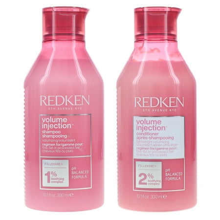 Redken Volume Injection Shampoo 10.1 oz & Conditioner 10.1 oz Combo Pack