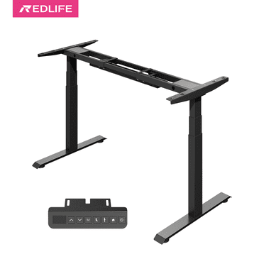 Redlife Electric Standing Desk Frame,Dual Motor Adjustable Height Standing Desk for Office Room