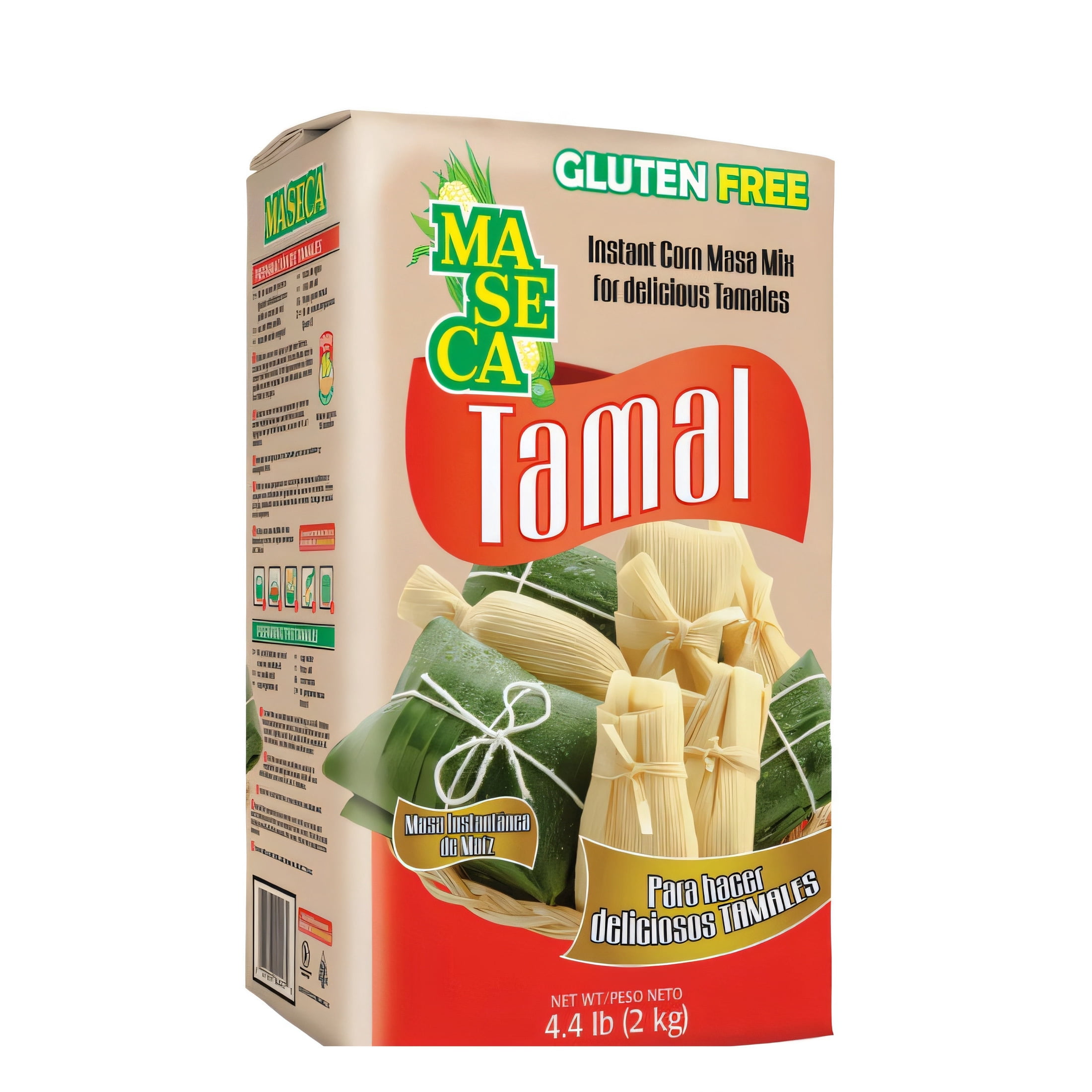 (10 pack) MASECA Tamal Instant Corn Masa Flour, 4 Lb Bag