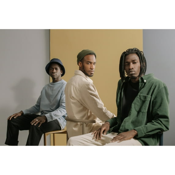 Redlightmart - Men's Fashion - Black & White Dashiki / Xl / Us Size 8.5 Black Crocodile Loafers with Metallic Jewel Brabee Flexin Party Shoes