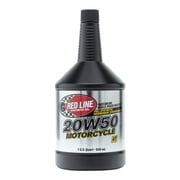 Red Line 42504 20W50 Motorcycle Oil Synthetic - 1 Quart