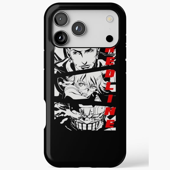Redline Anime Racing Movie Art iPhone Case 17 to 11 Pro Max