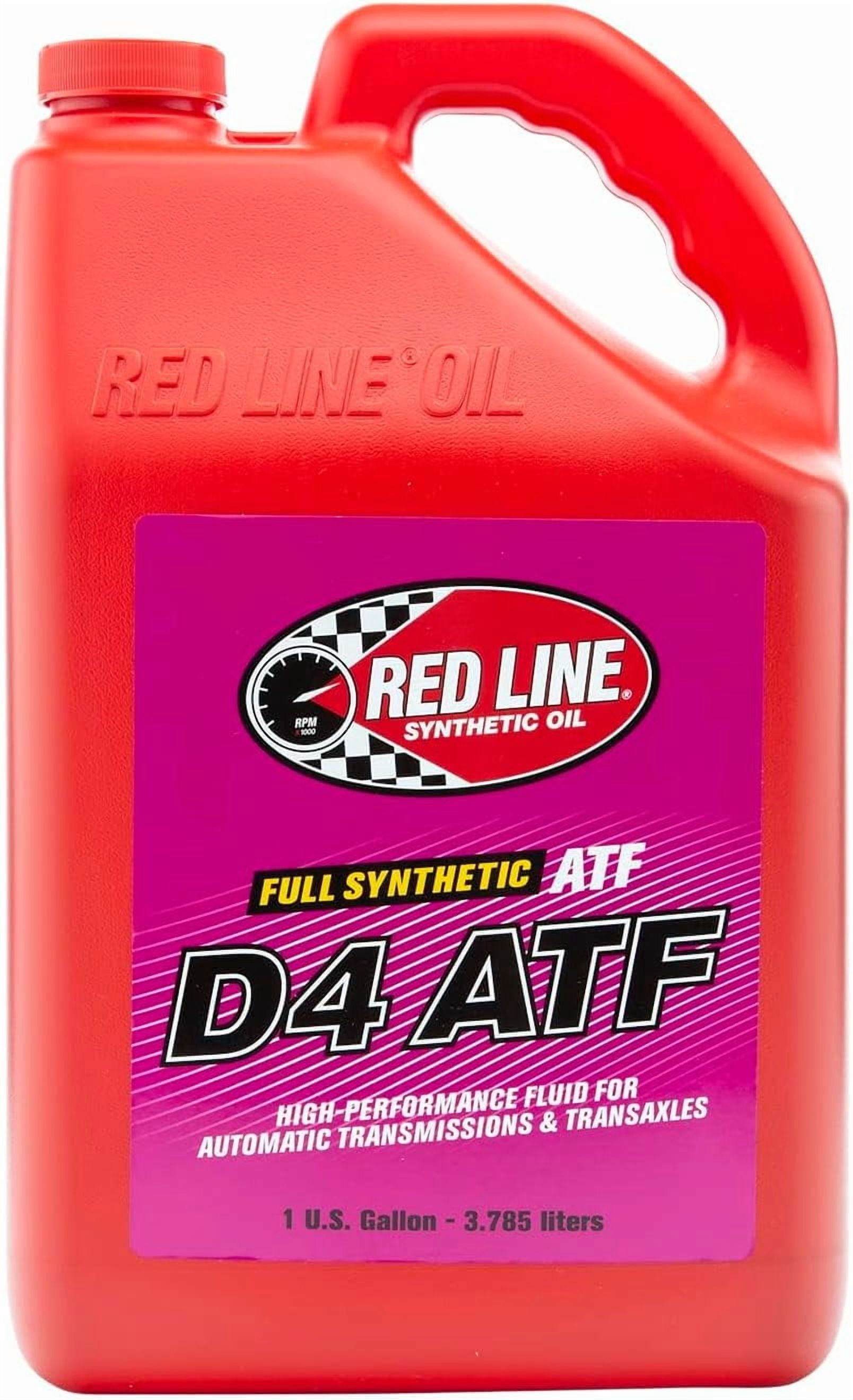Redline, Automatic Transmission Fluid, D4 ATF, 1 Gallon - Walmart.com