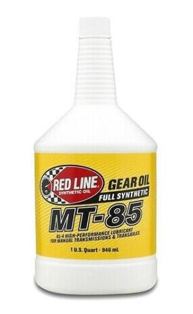 Redline MT-85 SAE 75W-85 Full Synthetic GL-4 Gear Oil, 1 Quart