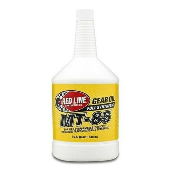 Redline MT-85 SAE 75W-85 Full Synthetic GL-4 Gear Oil, 1 Quart