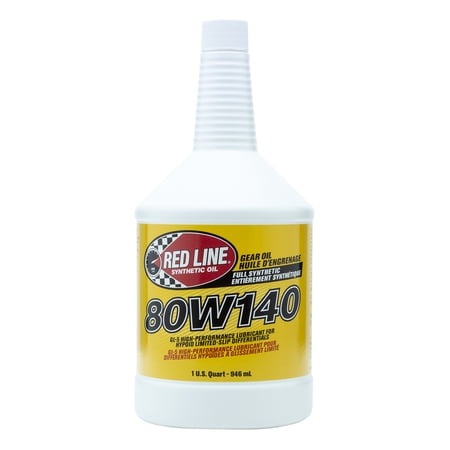 Redline Oil Gear Lube 80W140 1 qt P/N 58104 (1)