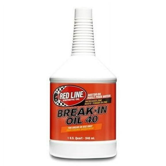 Redline Oil RED16004, Break In Oil 40W 1 Quart Performance Racing Parts