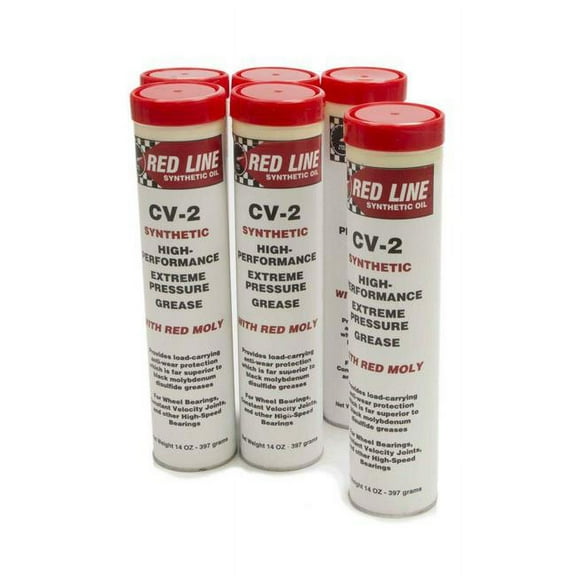 Redline Oil RED80422 CV-2 Synthetic Grease Cartridge Case - 6-14 oz
