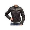thumbnail image 1 of Redline Women's Naked Goat Skin Reflective Piping Racing Jacket L-2401 (2XL), 1 of 3