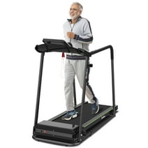Redliro Folding Treadmill Walking Machine Heart Rate Sensor Handrails for Senior Recovery Home 2.25HP 300lbs