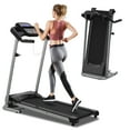 thumbnail image 1 of Redliro Portable Folding Treadmill for Home Office Compact Quiet Heart Rate Sensor 220LBS 1.5HP, 1 of 7