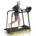 thumbnail image 1 of Redliro Walking Treadmill for Seniors with Long Handrails, Foldable Incline Treadmil, 265lbs Compact Treadmill for Home Exercise, 1 of 8