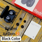Redmi AirDots 2 Earphone Wireless Bluetooth Headphones Noise Reduction HD Mic Earbuds Sport Music Gaming Airdots2 Headset AirDots 2 Black