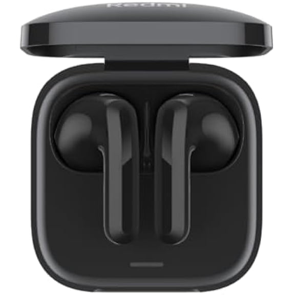Redmi Buds 6 Active Wireles Earbuds (Global Version), Bluetooth 5.4 in-Ear Headphones, 30H Long Battery Life,Noise Cancellation for Calls, 5 Tuning Modes, IPX4 Waterproof - Black