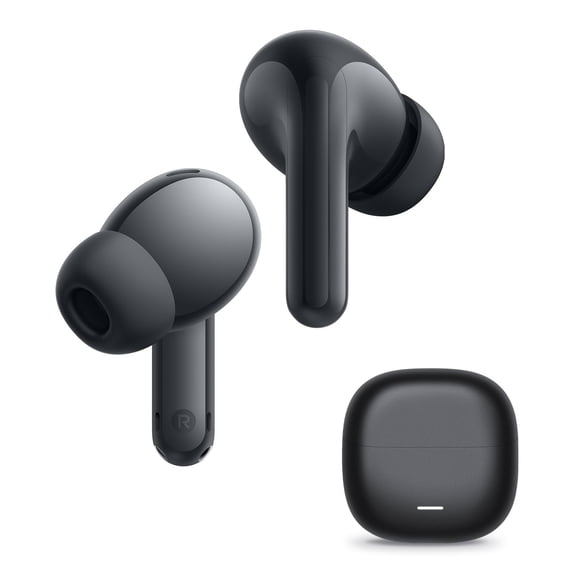 Redmi Buds 8 Lite Wireless Earbuds, 42dB Hybrid Active Noise Cancellation, 8H/36H Battery, 12.4mm Dynamic Driver, Fast Charging, Dual-Mic Clear Calls, Google Fast Pair, Black