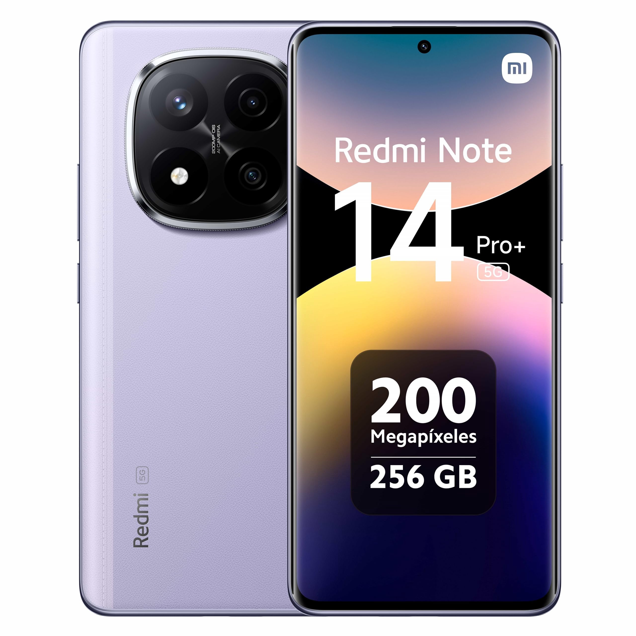 Redmi Note 14 Pro Plus 5G 256GB ROM 8GB RAM Dual SIM GSM Unlocked - Lavender Purple