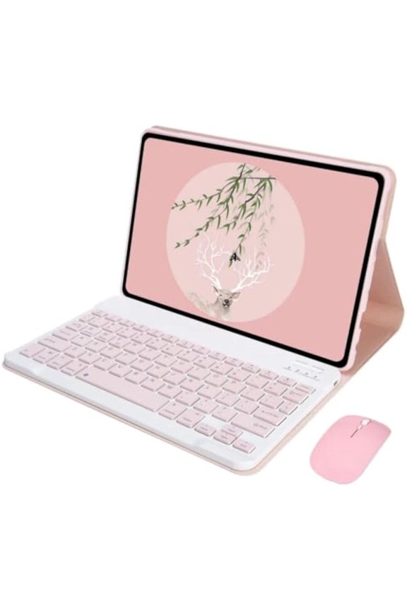 Redmi Pad SE 11" 2023 Keyboard Mouse Case, Detachable BT English Keyboard Cover