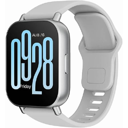 Redmi Watc 5 Active Smartwatc, 2.0" LCD Display, 18 Days of Battery Life, 140+ Sports Modes, 5A Waterproof, Bluetoot Calling, Fitness-Tracker- Matte Silver