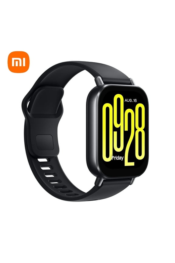Redmi Watch 5 Active Midnight Black - 18-Day Battery Life, 2-Inch Display,  5ATM Waterproof, Bluetooth Calling, Alexa Built-In