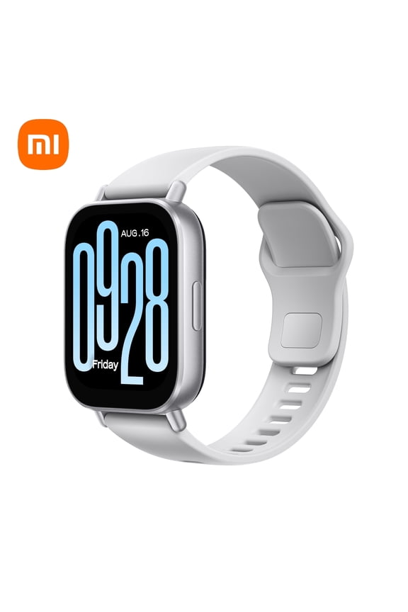 Redmi Watch 5 Active Midnight Silver - 18-Day Battery Life, 2-Inch Display, 140+ Workout Modes, 5ATM Waterproof, Bluetooth Calling, Alexa Built-In