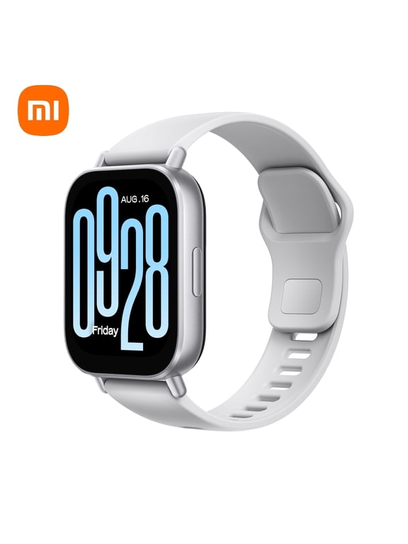 Redmi Watch 5 Active Midnight Silver - 18-Day Battery Life, 2-Inch Display, 140+ Workout Modes, 5ATM Waterproof, Bluetooth Calling, Alexa Built-In
