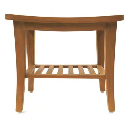 Redmon 5322 Genuine Teak Bench, Natural Woodgrain Finish