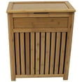 thumbnail image 1 of Redmon Contemporary Country Collection Laundry Hamper, Bamboo, 1 of 5